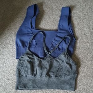 FP Movement by Free People Lavender M/L and Gray Small Sports Bras